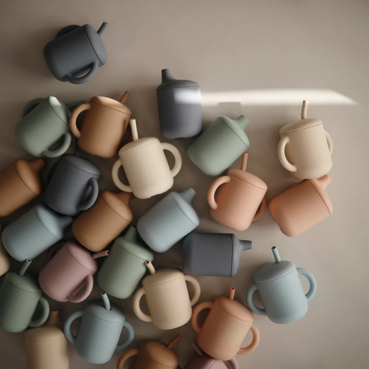 Mushie Silicone Sippy Cup