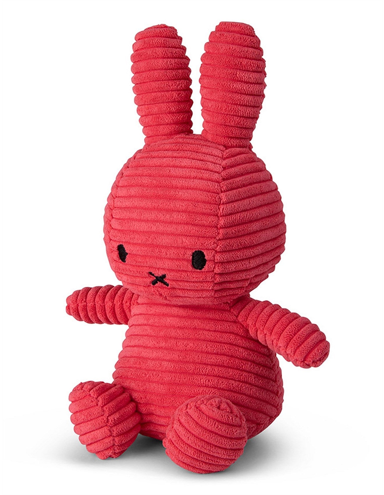 Miffy Plush Sitting Corduroy Fuchsia (23cm)