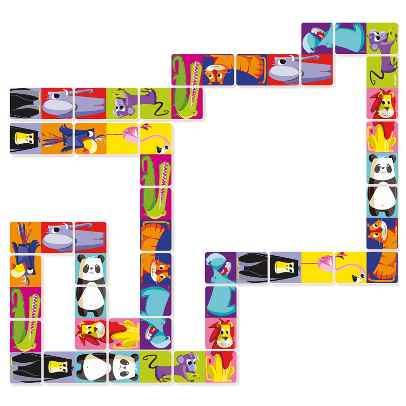 Janod Giant Dominos - Jungle