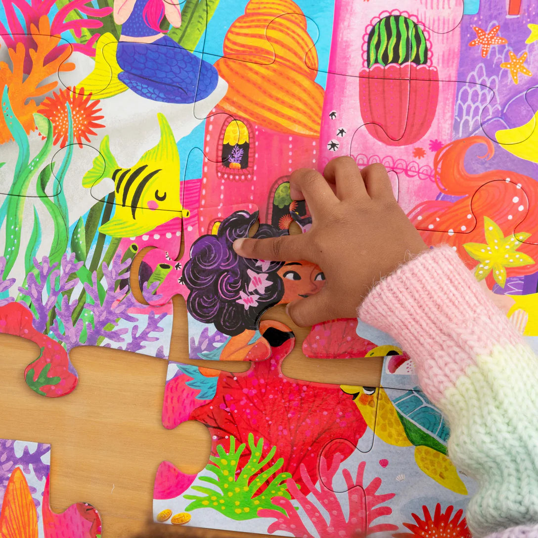 Classic Floor Puzzle 36 pc - Mermaid Palace