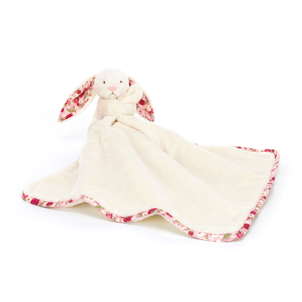 Jellycat -Blossom Cream Bunny 'Berry' Soother