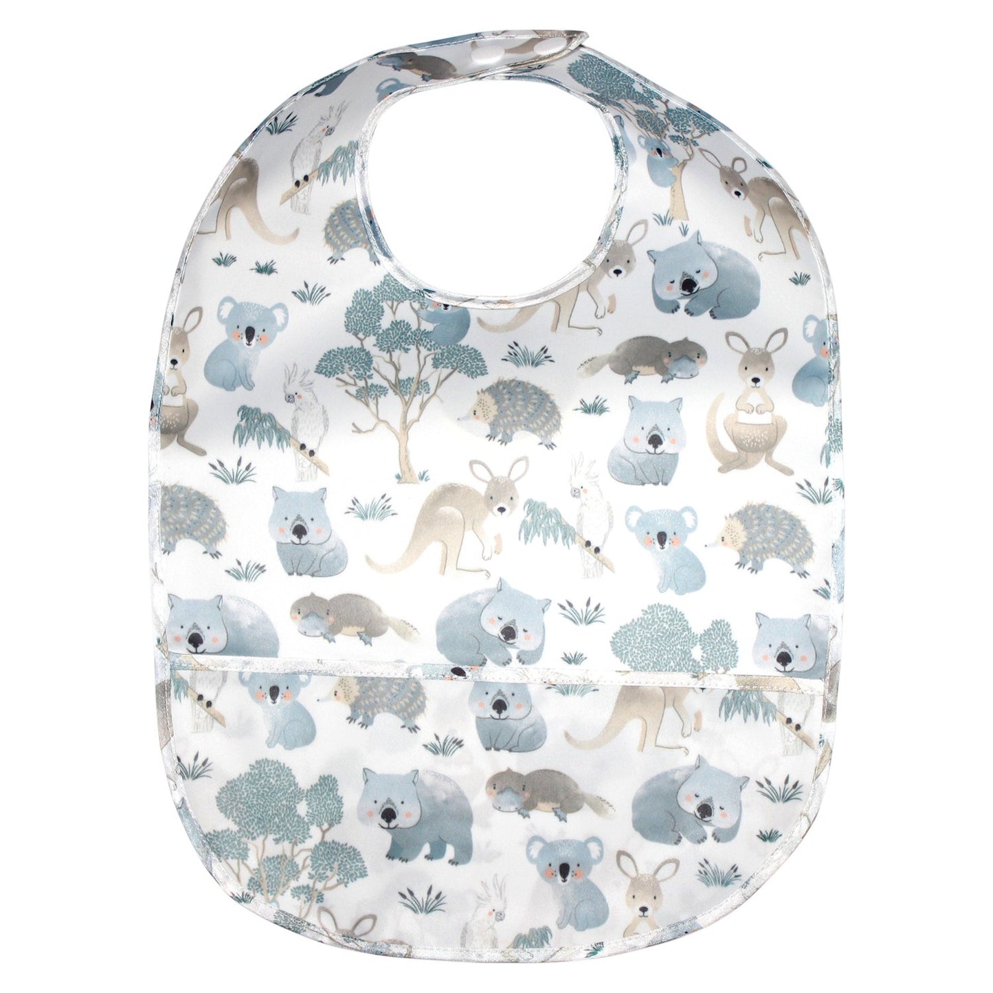 Wipeable Bib - Aussie Animals by Mister Fly