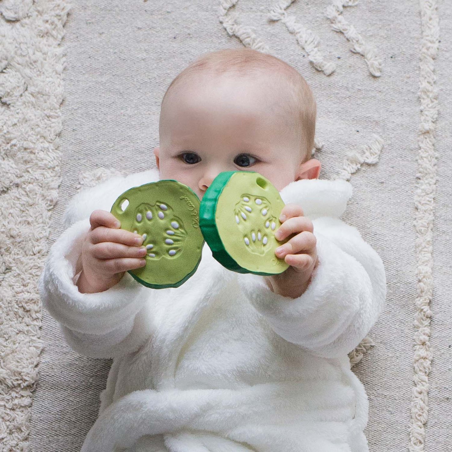 Oli & Carol Natrual Rubber Teether & Bath Toy