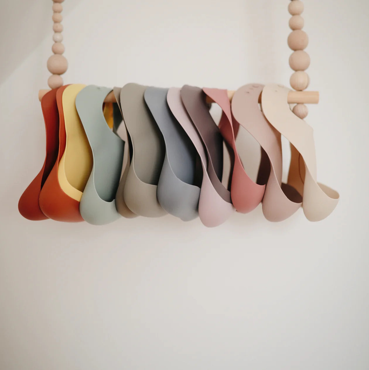 Mushie Silicone Baby Bib - Cherries