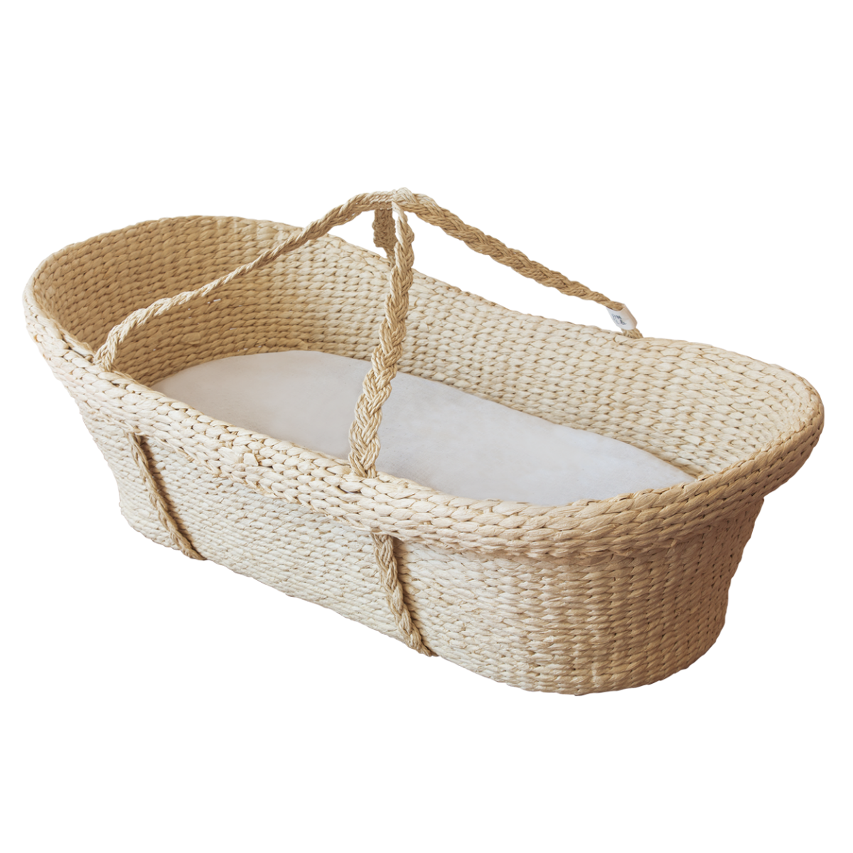 Nature Baby Moses Basket and Mattress – Little Darcy Nature Baby Moses Basket and Mattress – Little Darcy