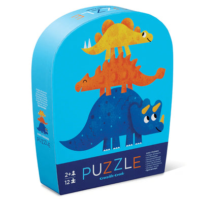 Mini Puzzle 12 pc - Dino Friends by Crocodile Creek
