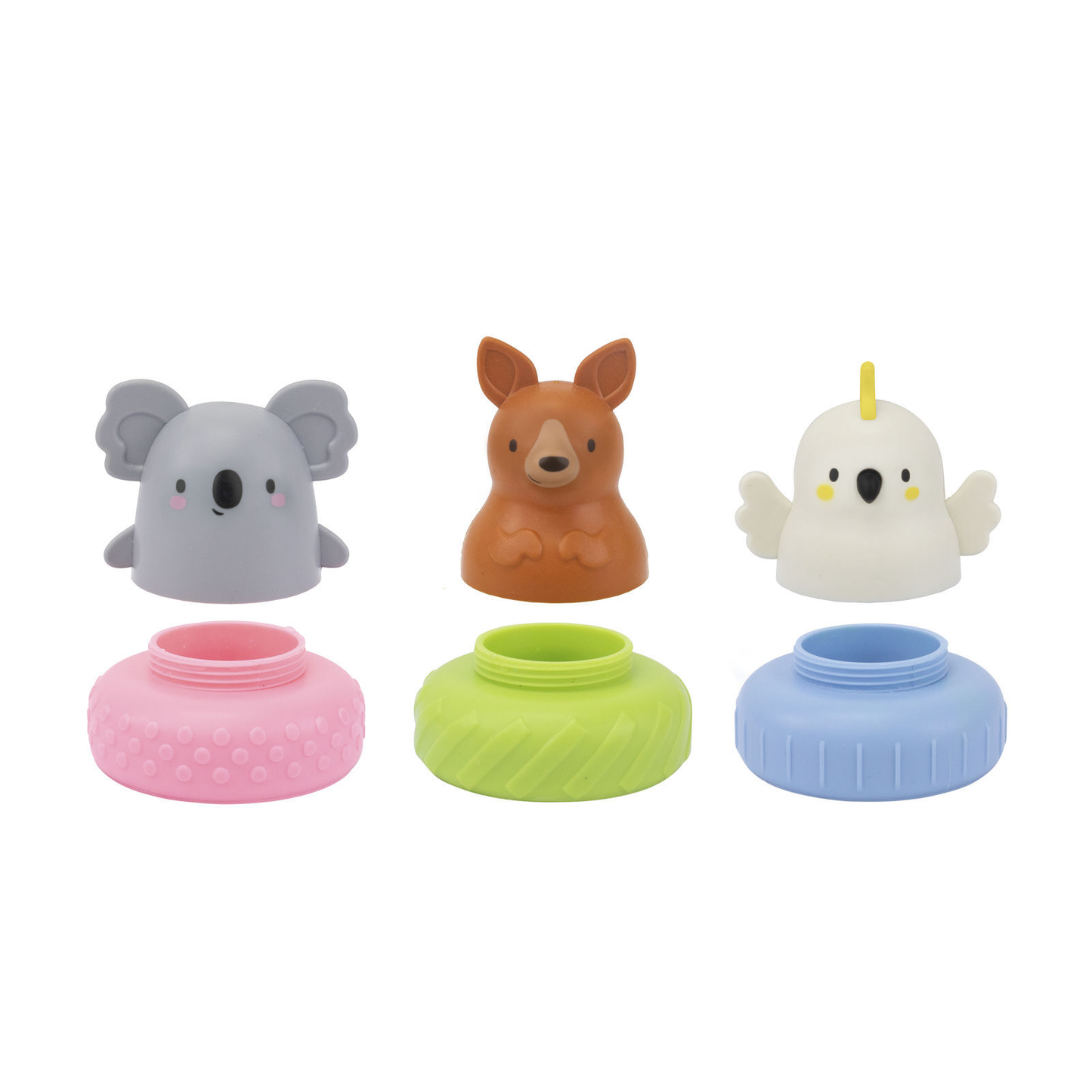 Mix & Match Bath Mates - Aussie Animals by Tiger Tribe