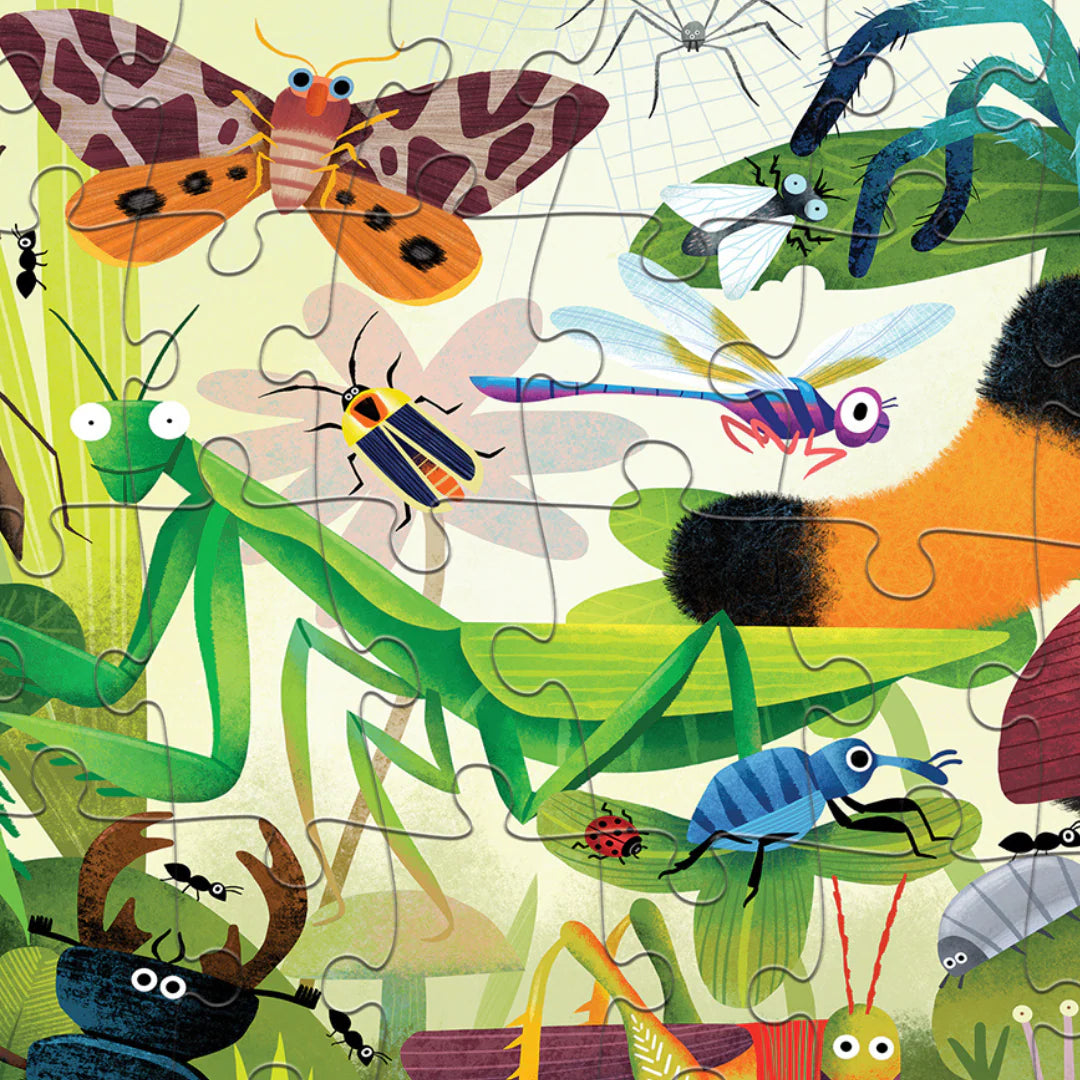 Holographic Puzzle 50 pc - Backyard Bugs
