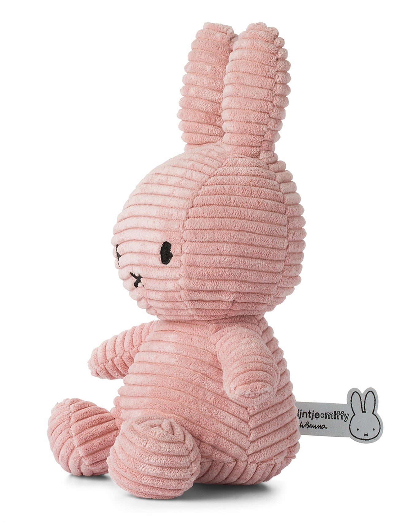 Miffy Plush Sitting Corduroy Pink (23cm)