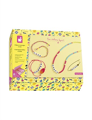 Janod - Message Jewellery Set