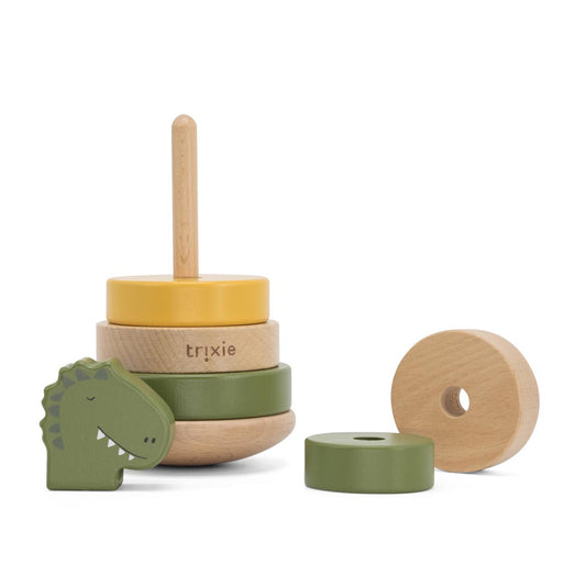 Trixie Wooden Stacking Toy Mr. Dino