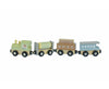 Wooden Train & Carriage Set