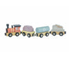 Wooden Train & Carriage Set