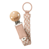 BIBS Pacifier Clip - Blush/Ivory