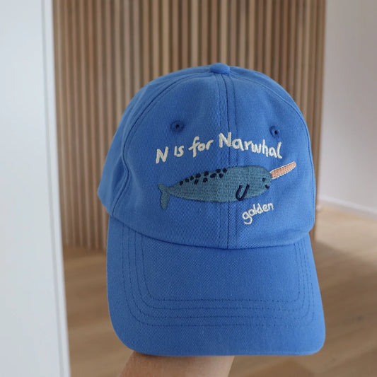 Golden Children Narwhal Cap Deep Sea Blue