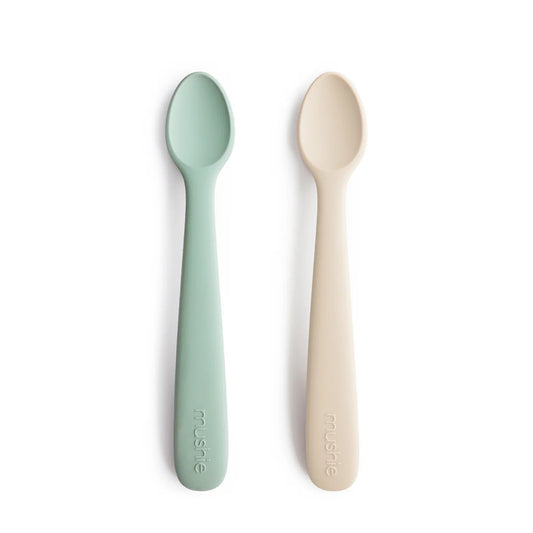 Mushie Silicone Feeding Spoons