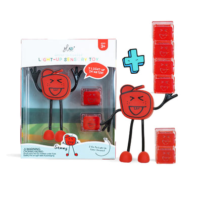 Glow Pal Character Sammy (Red) + Cubes