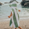 Crywolf - HOODED TOWEL Coastal Stripe