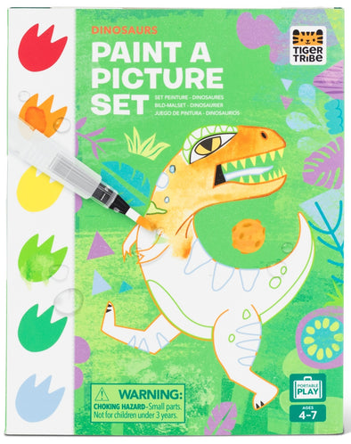 Tiger Tribe - Paint-a-Picture Set - Dinosaurs