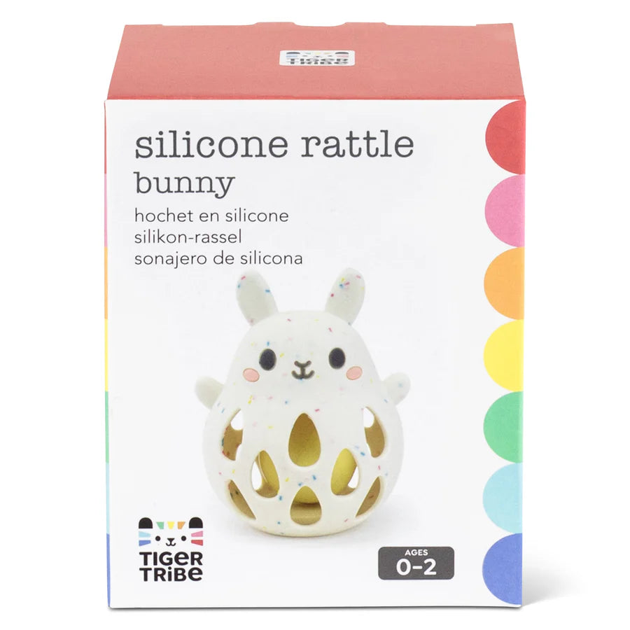 Tiger Tribe - Silicone Rattle - Bunny