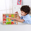 TOWN PLAY SET IN WOODEN CASE