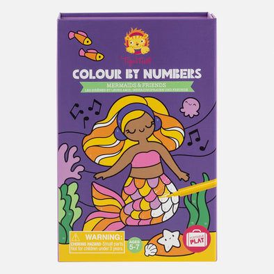 Tiger Tribe - Colour by Numbers- Mermaids and Friends