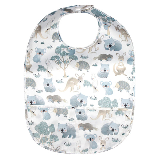 Wipeable Bib - Aussie Animals by Mister Fly