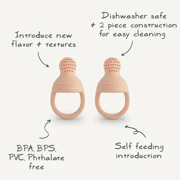 Mushie Silicone Fresh Food Feeder