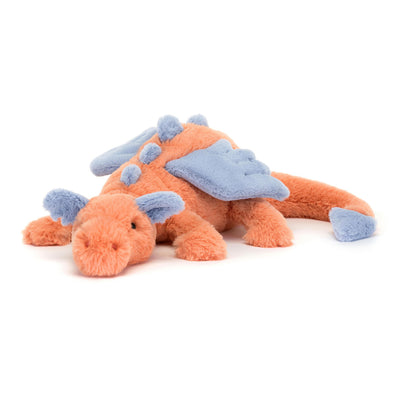 Persimmon Snow Dragon Large by Jellycat