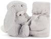 Jellycat - Bashful Bunny Soother - Silver