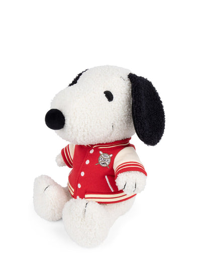 Snoopy Sitting with Varsity Jacket 25cm - 10"