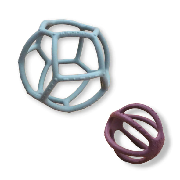 2 Pack Sensory Ball & Fidget Ball - Sage and Dusty Pink by Jellystone Designs