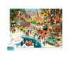 Day at the Museum Puzzle 48 pc - Zoo - by Crocodile Creek