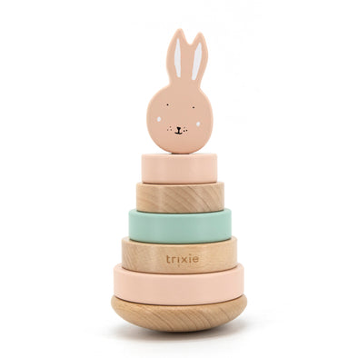 Trixie Wooden Stacking Toy Mrs. Rabbit