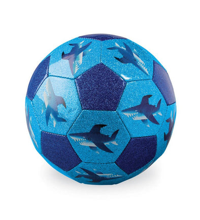 Glitter Soccer Ball - Shark City (Size 3) by Crocodile Creek