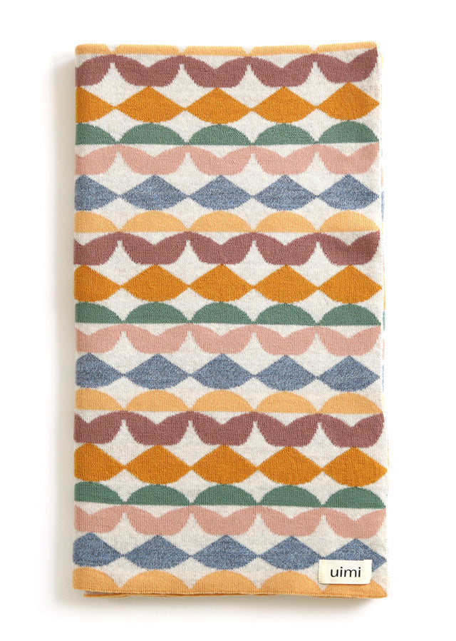 UIMI | Beau Merino Wool Blanket - Mango