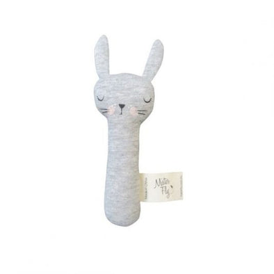 Bunny Hand Rattle by Mister Fly