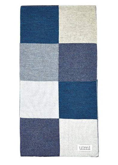 UIMI | Frankie Merino Wool Blanket - Denim