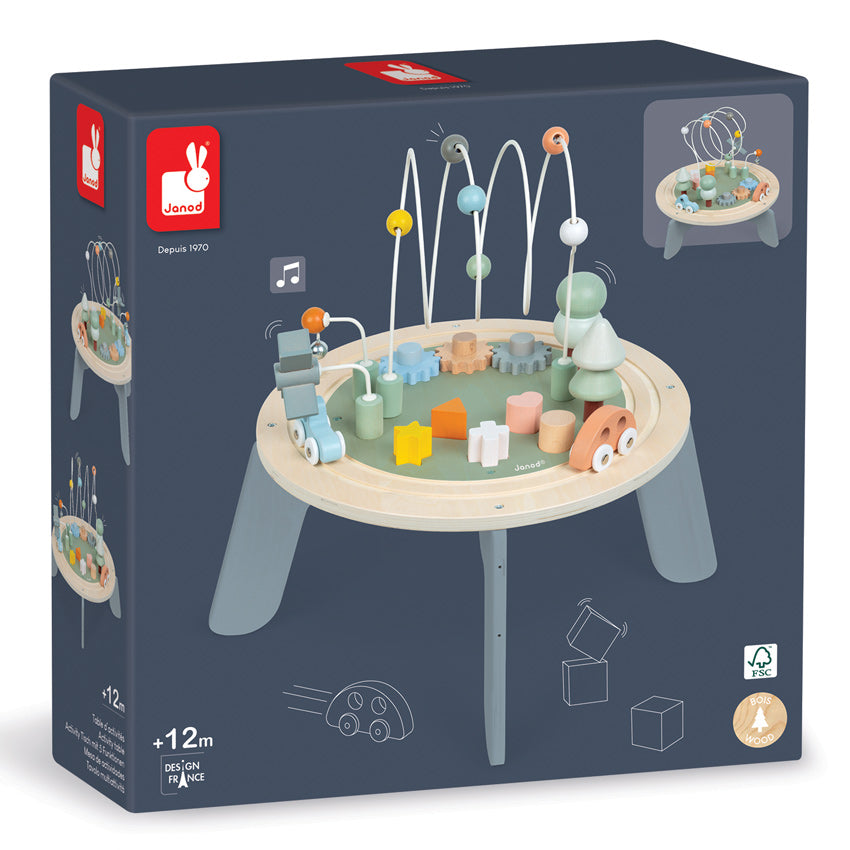 Janod - Cocoon Adjustable Activity Table