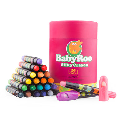 Silky Washable Crayon - Baby Roo - 24 Colors