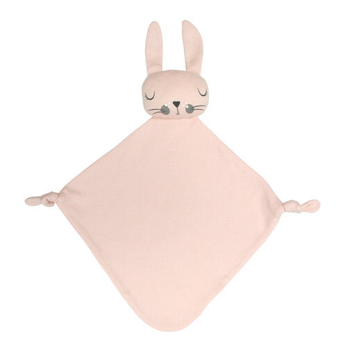 Pink Bunny Comforter by Mister Fly