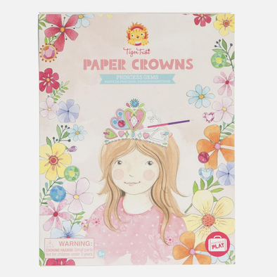 Paper Crown - Princess Gems By Tiger Tribe