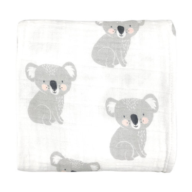 Muslin Koala Yardage by Mister Fly