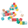 Janod - 40 ABC Numbers Blocks with Puzzle