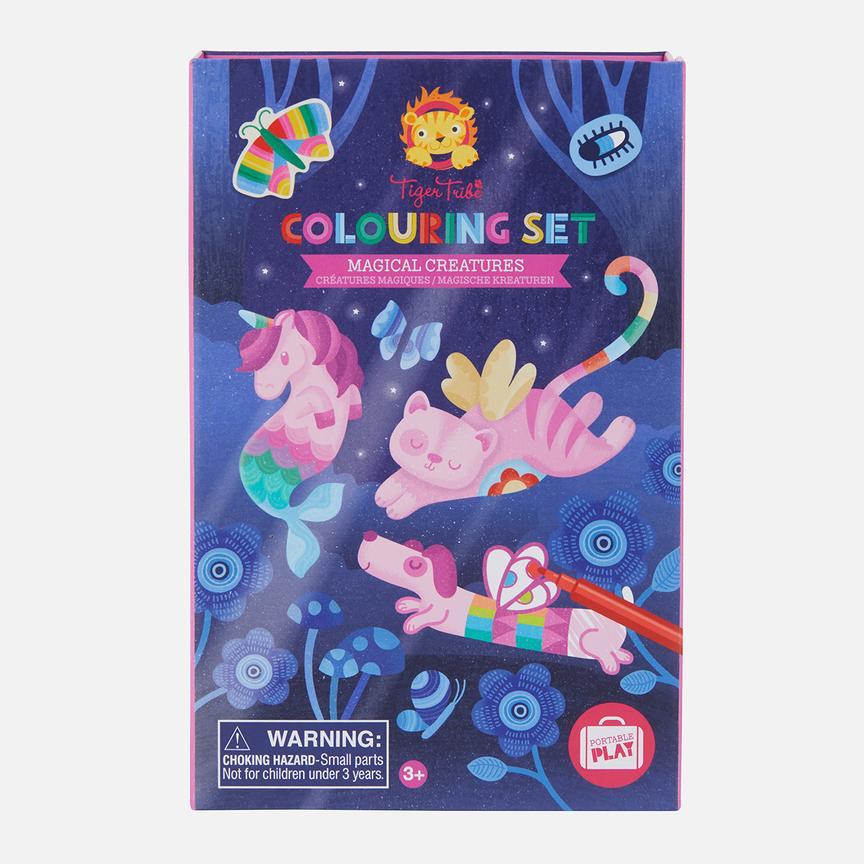 Colouring Set - Magical Creatures - by Tiger Tribe