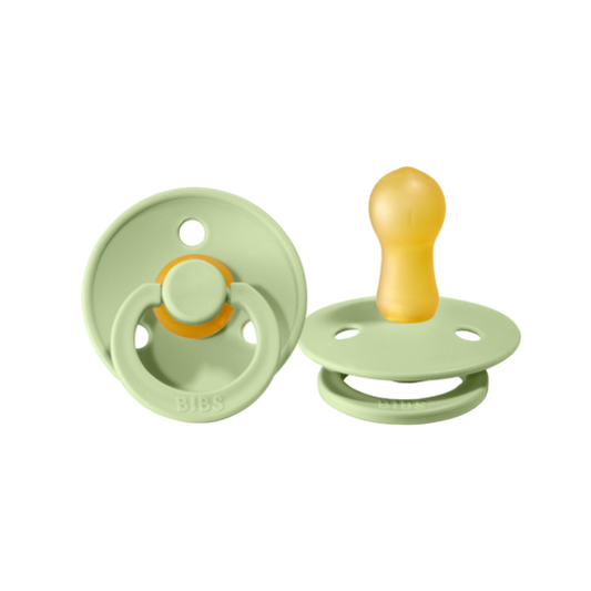 BIBS Dummies Twin Pack - Pistachio - Size 2