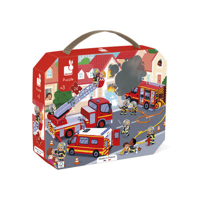 Janod - Fireman Puzzle - 24 piece